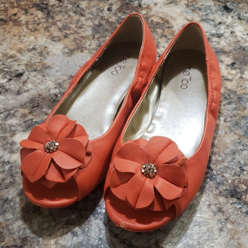 Me Too Open Toe Flats